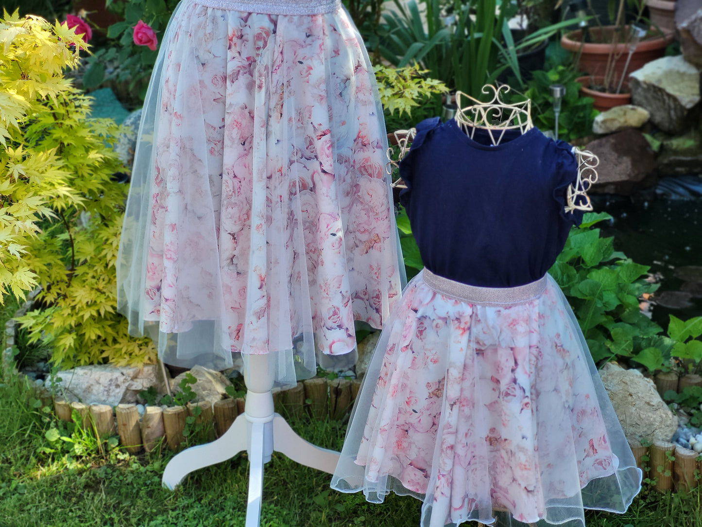 Rózsa özön anya-lánya szett